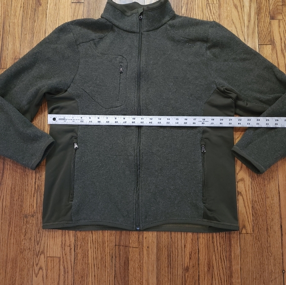 Ralph Lauren RLX Mens Wool Blend Zip Up Jacket Size L Green Hybrid - Picture 4 of 7